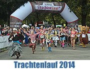 29. München Marathon: Schaulaufen der Nationen beim 5. Münchner Trachtenlauf am 11.10.2014. Fotos & Video (©Foto: Ingrid Grossmann)